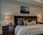 Obraz na płótnie Banff, Canada wiszący w sypialni nad łóżkiem