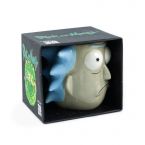 Kubek 3D z serialu Rick and Morty w kształcie głowy Ricka w oryginalnym opakowaniu