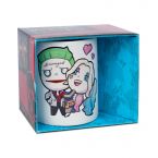 Kubek ceramiczny Harley Quinn i Joker w kolorowym pudełku