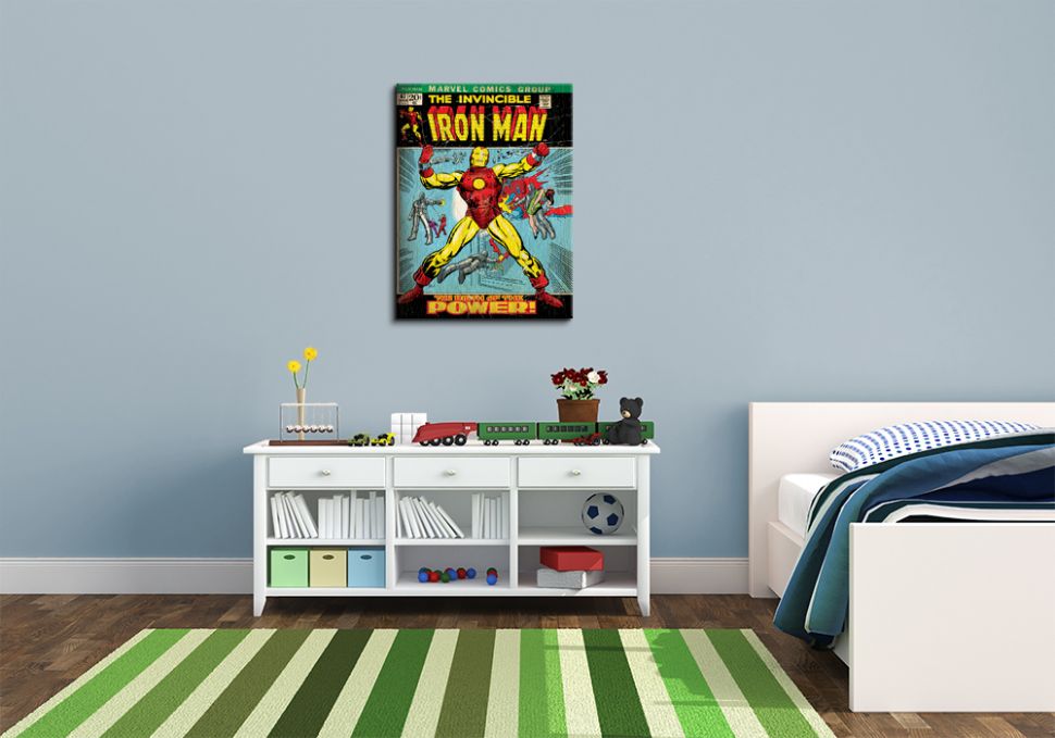 Obraz 60x80 przedstawia okładkę Marvel Comics