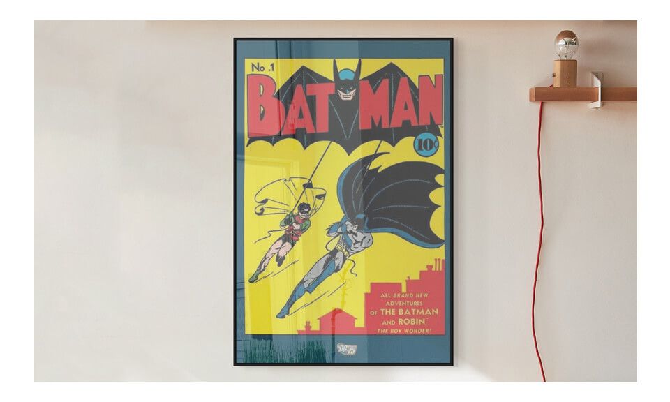 Obraz na ścianę z okładką komiksu z filmu Batman