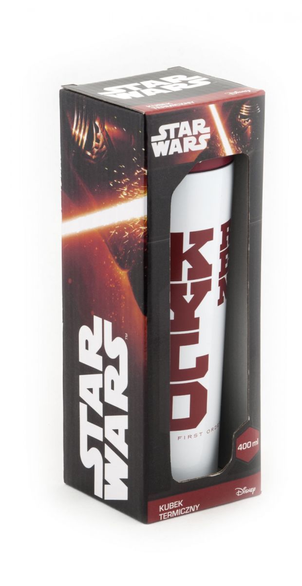 Kubek Termiczny zapakowany w oryginalne pudełko z Kylo Ren ze Star Wars