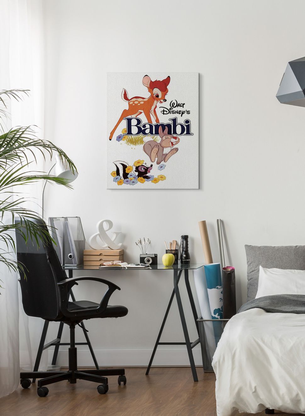 Obraz na płótnie z jelonkiem Bambi do pokoju dziecięcego