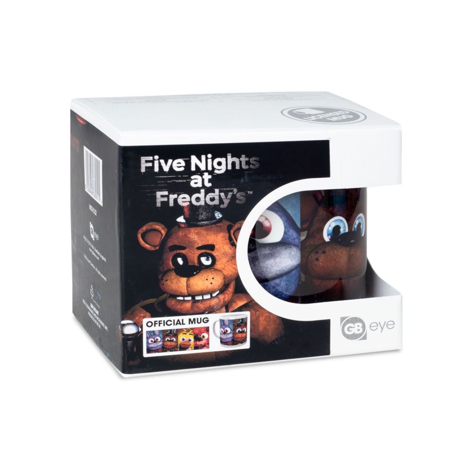 Kubek z gry Five Nights At Freddy's w oryginalnym pudełku