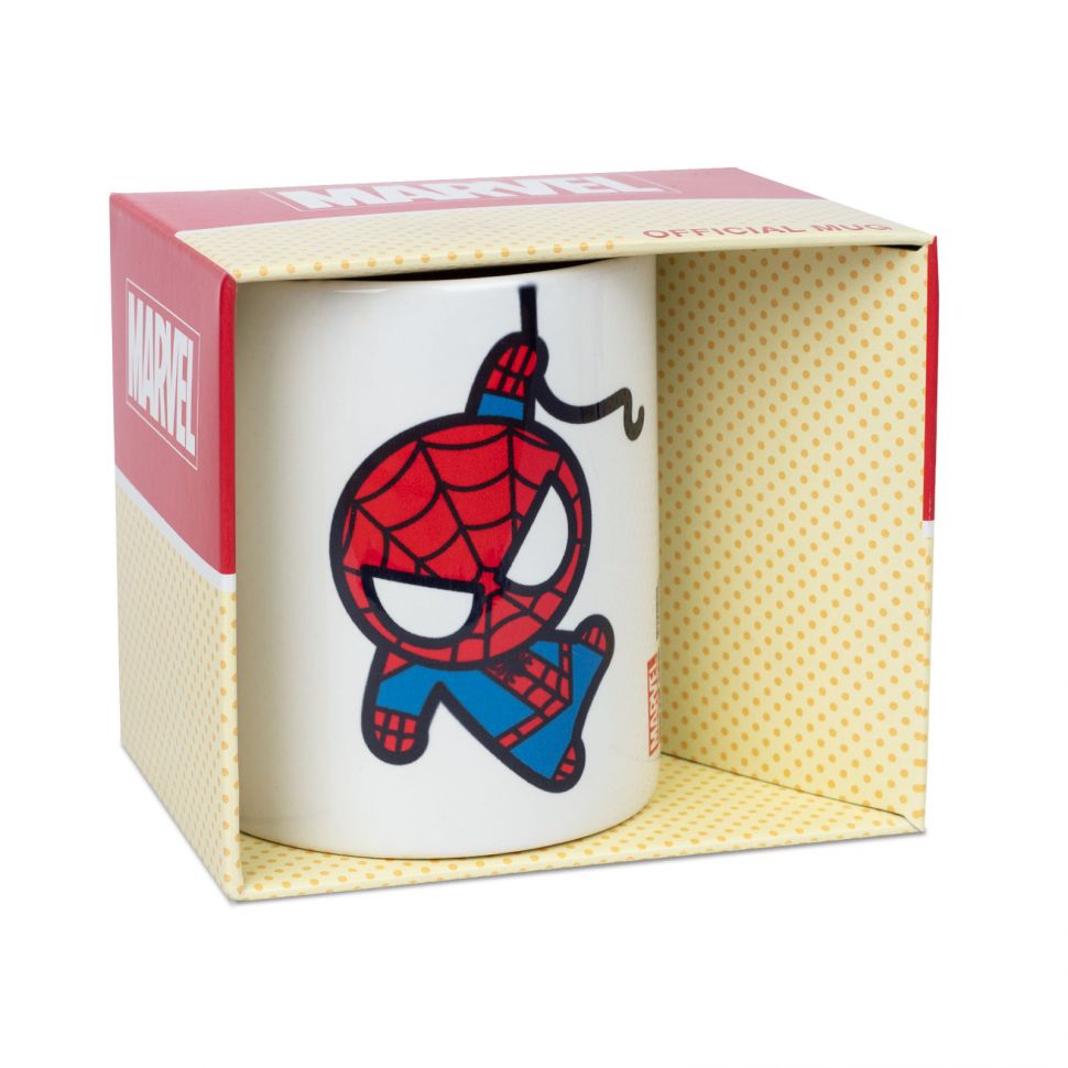 Kubek z uchem Marvel Spider Man w oryginalnym pudełku