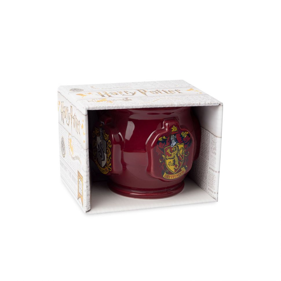 Ceramiczny kubek Harry Potter Crests w oryginalnym pudełku