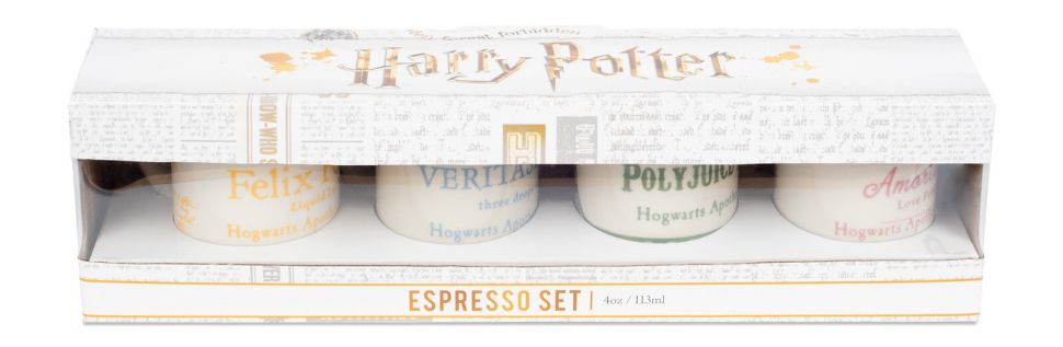 Zestaw kubków z Harry'ego Pottera w oryginalnym opakowaniu