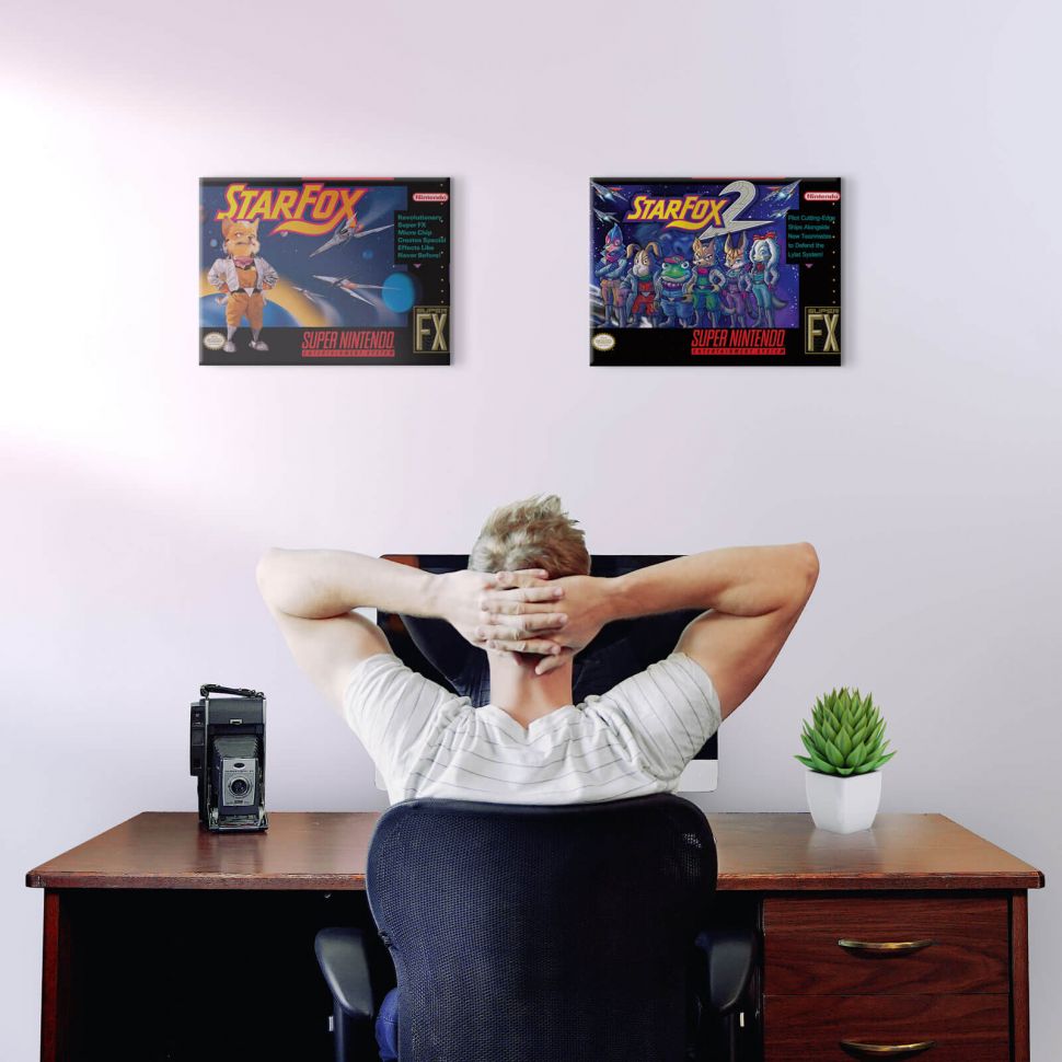 Obraz na płótnie wiszący nad biurkiem gracza