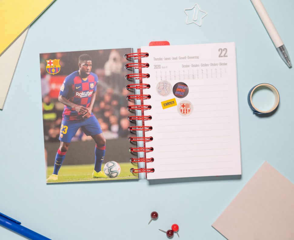 Notes kalendarz 2020/2021 FC Barcelona