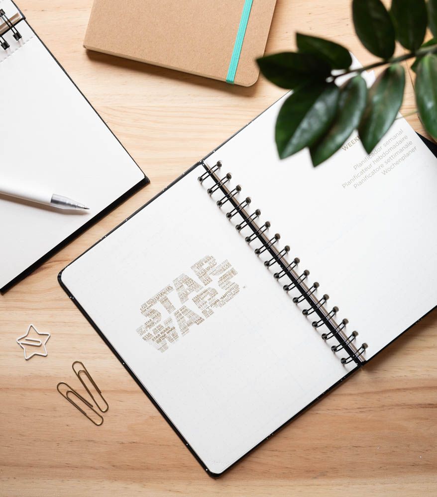 Notatnik kalendarz 2020/2021 Star Wars Logo
