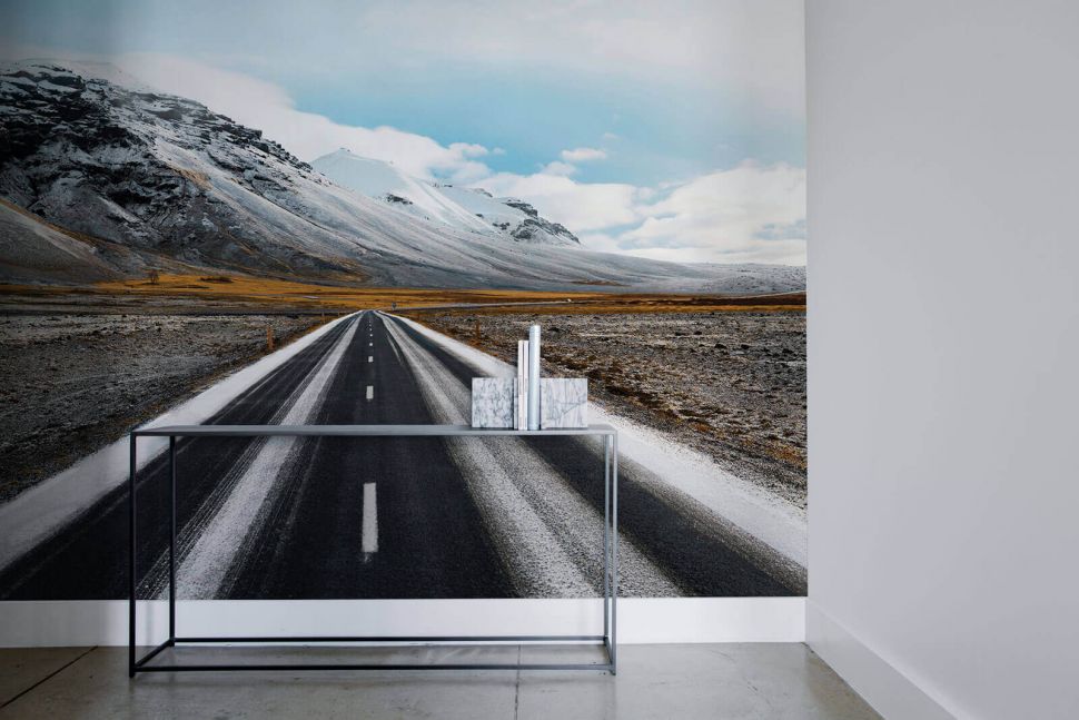 Tapeta na ścianę Droga na Islandii