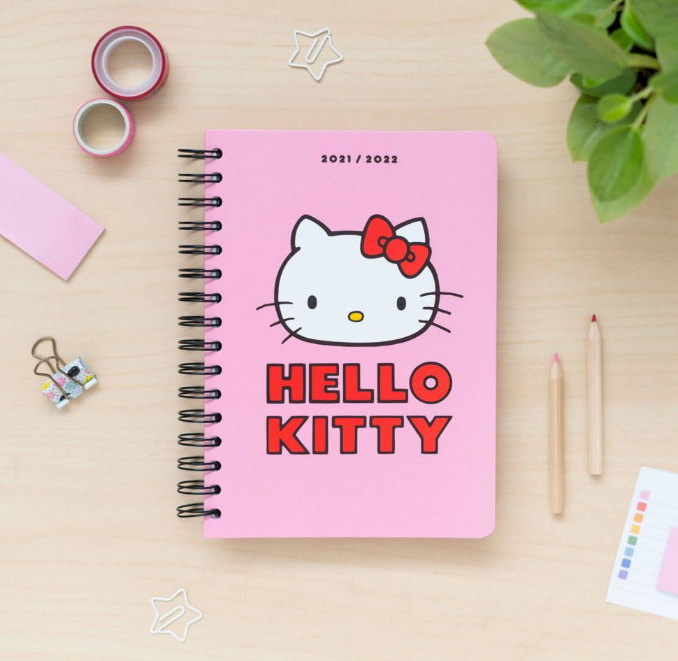 Kołonotatnik kalendarz 2021/2022 Hello Kitty