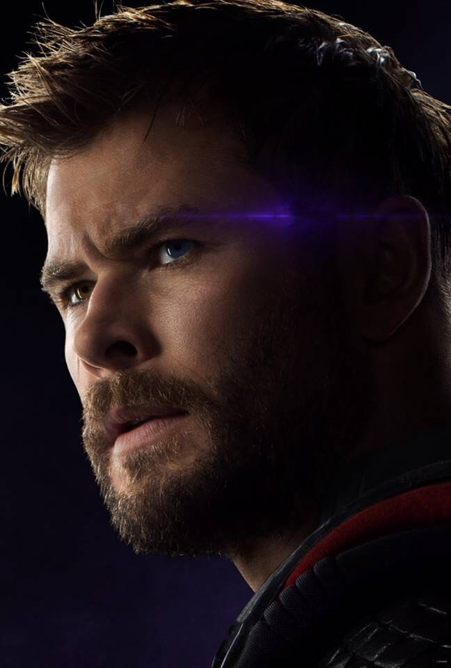 Chris Hemsworth jako Thor w filmie Avengers: Endgame