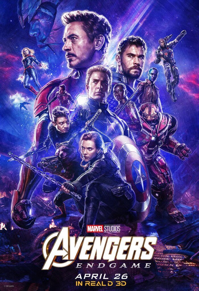 Plakat z filmu Avengers: Endgame