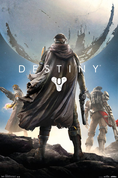 plakaty z gry Destiny