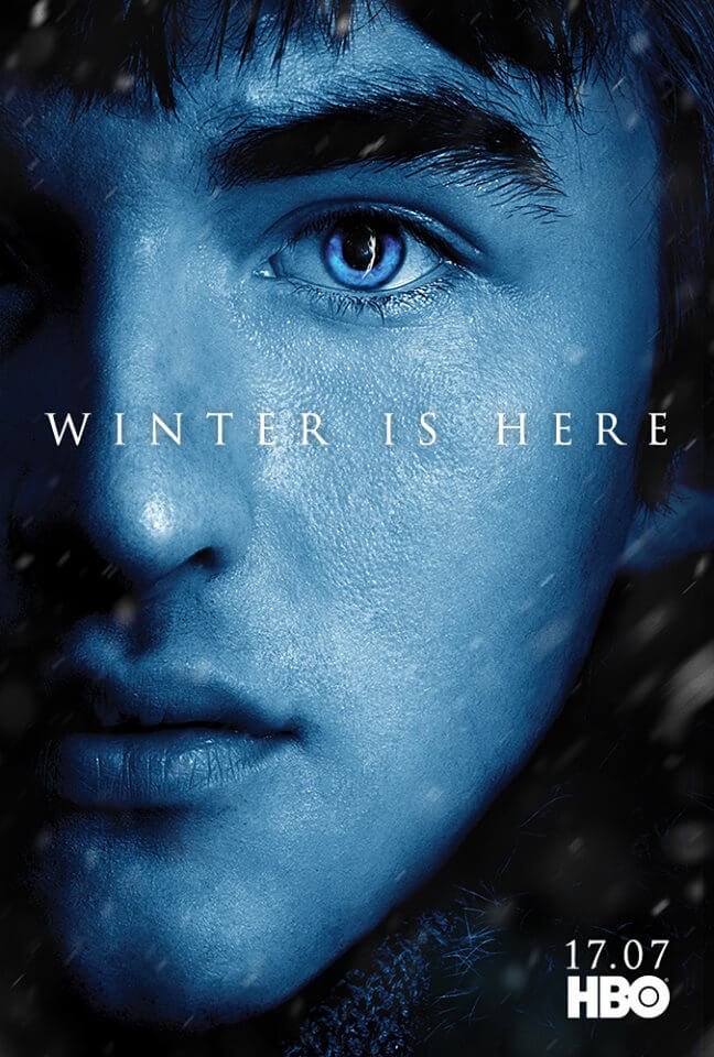Plakat Bran Stark