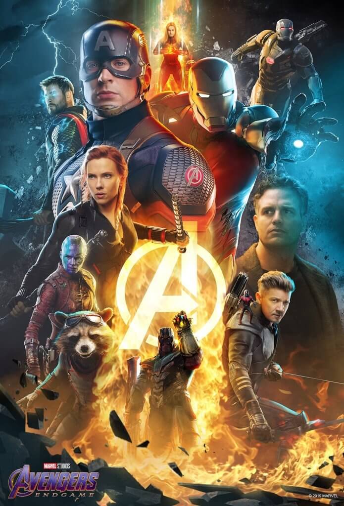 Poster z filmu Avengers: Koniec Gry