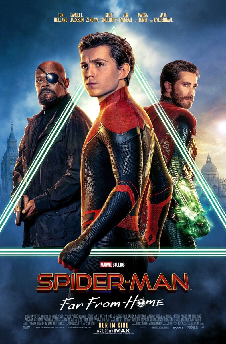 Plakat z filmu Spider-man Far From Home
