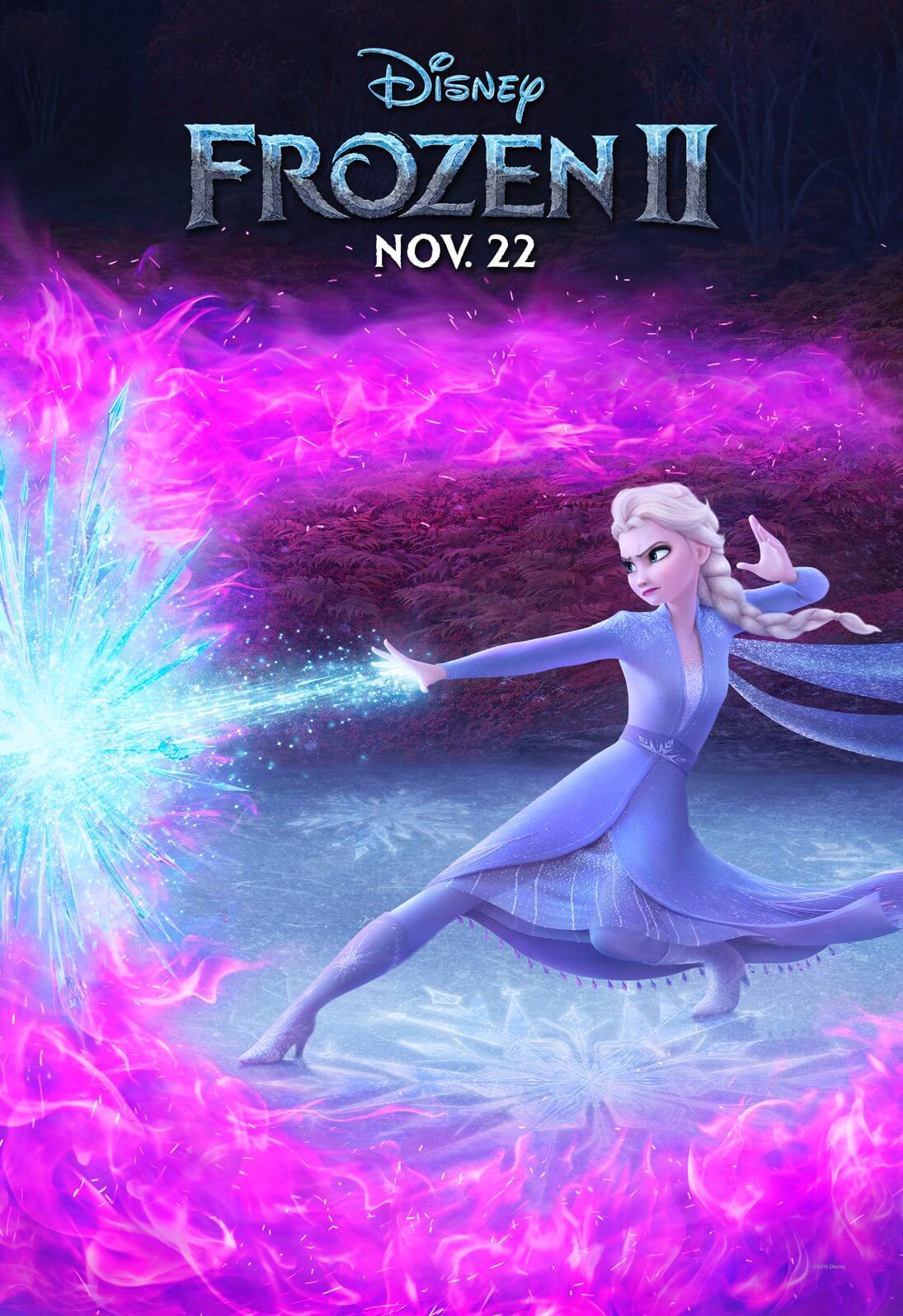 Plakat Frozen II z Elsą