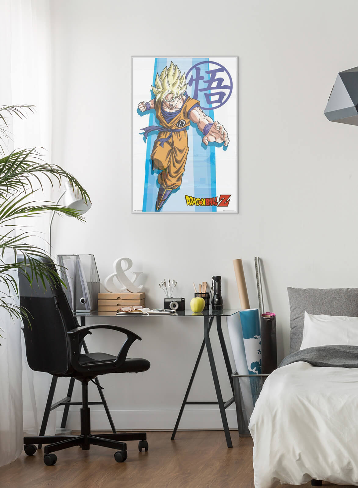 Plakat z Son Goku z anime Dragon Ball