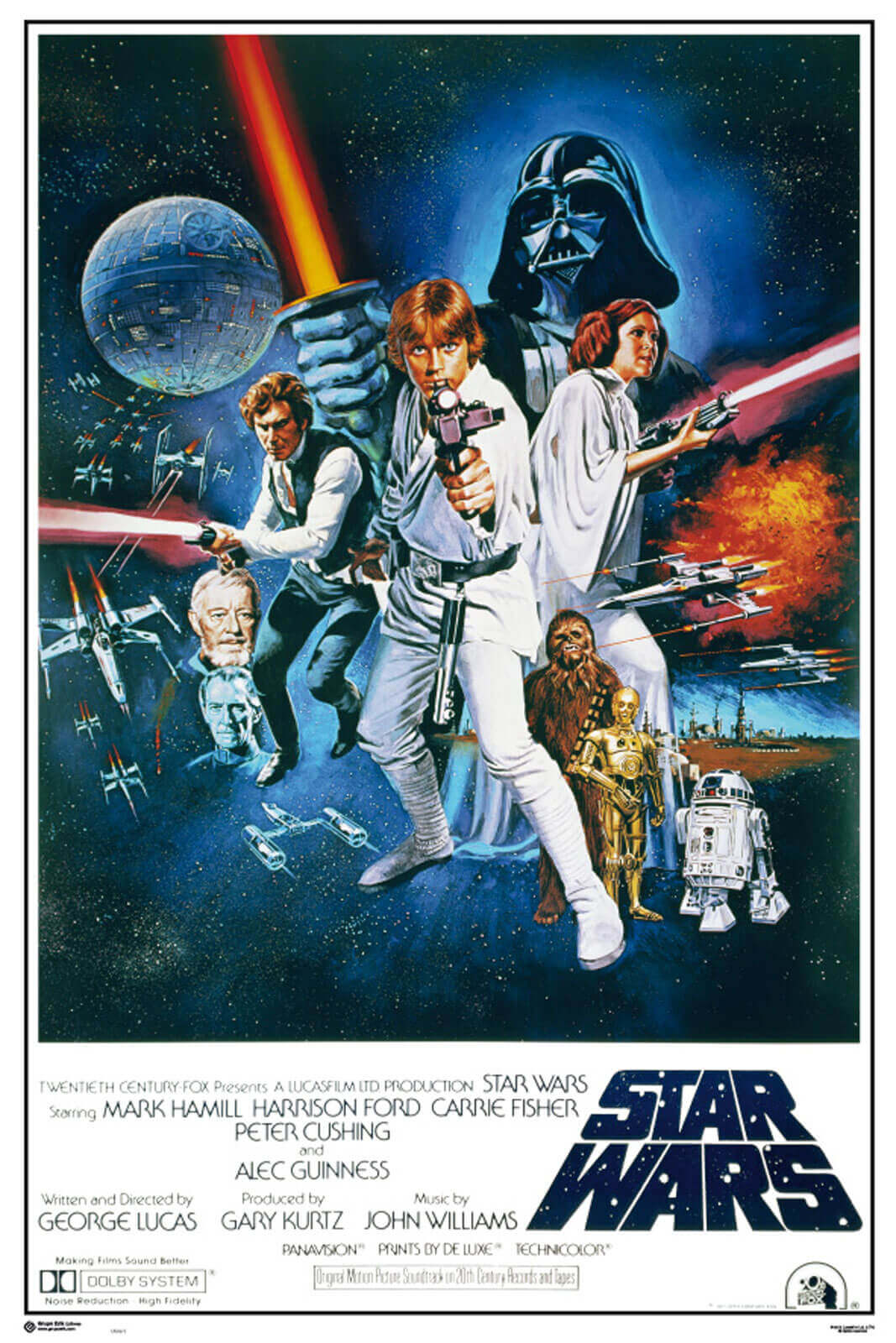 Plakat Gwiezdne Wojny: Nowa Nadzieja