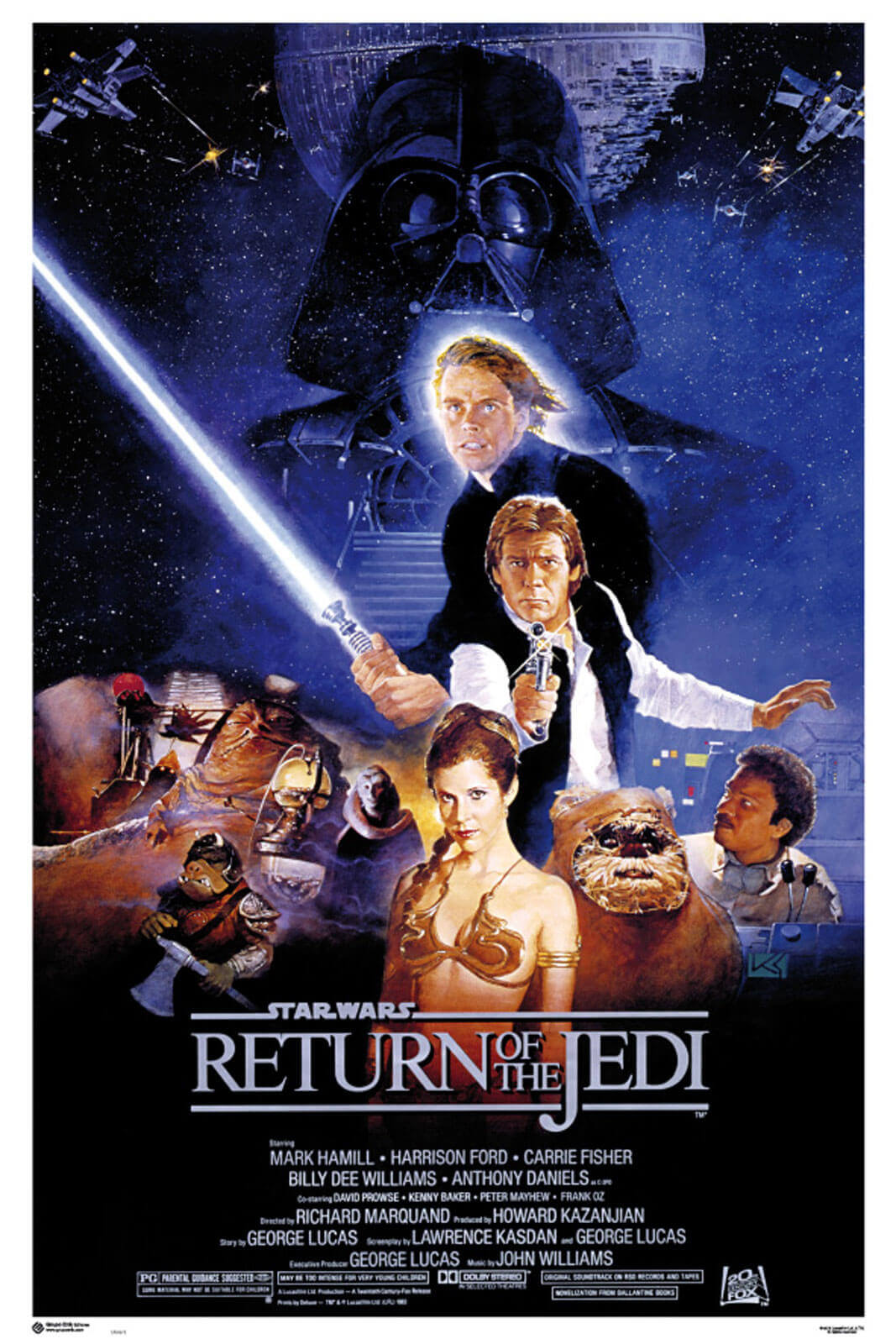 Plakat Gwiezdne Wojny: Powrót Jedi