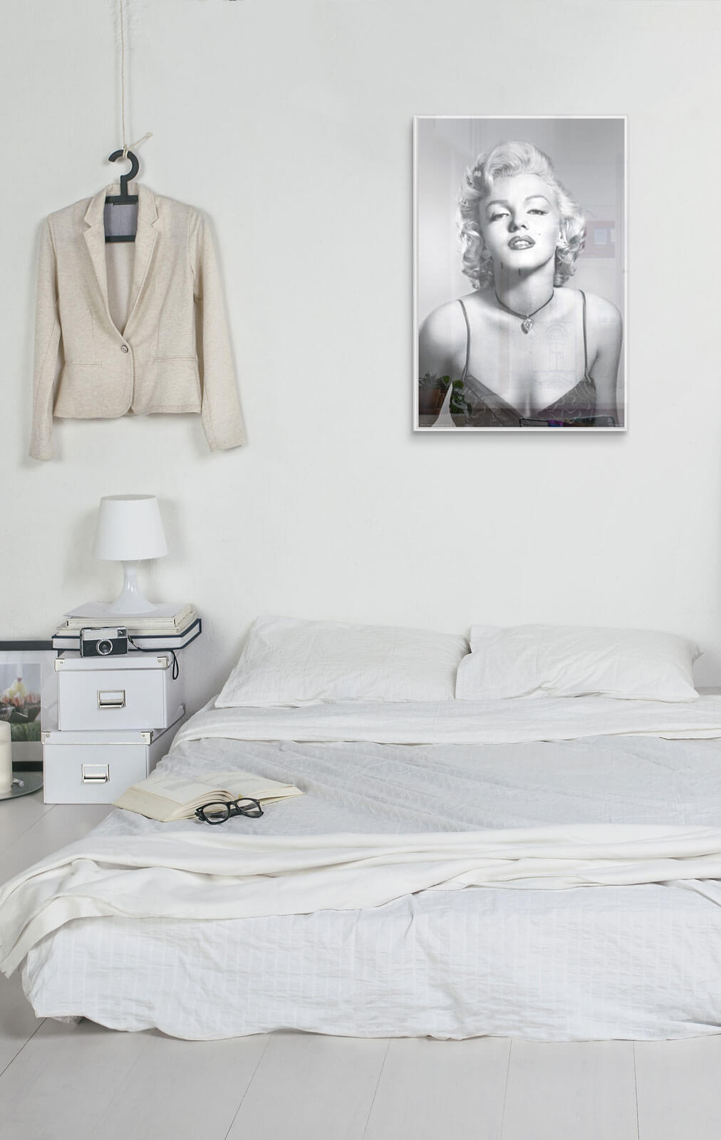 Plakat z Marilyn Monroe