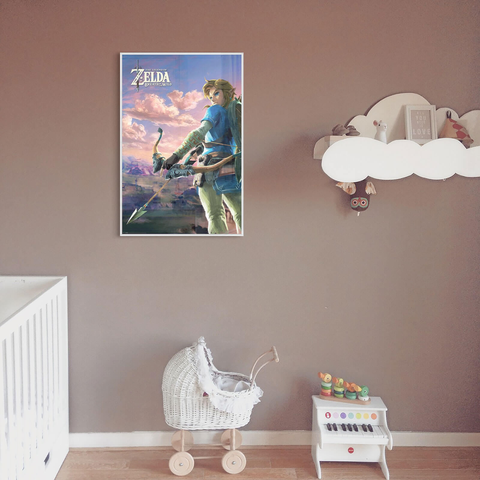 Plakat z gry The Legend of Zelda