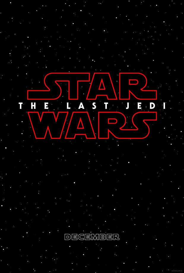 Plakat filmowy Star Wars The Last Jedi