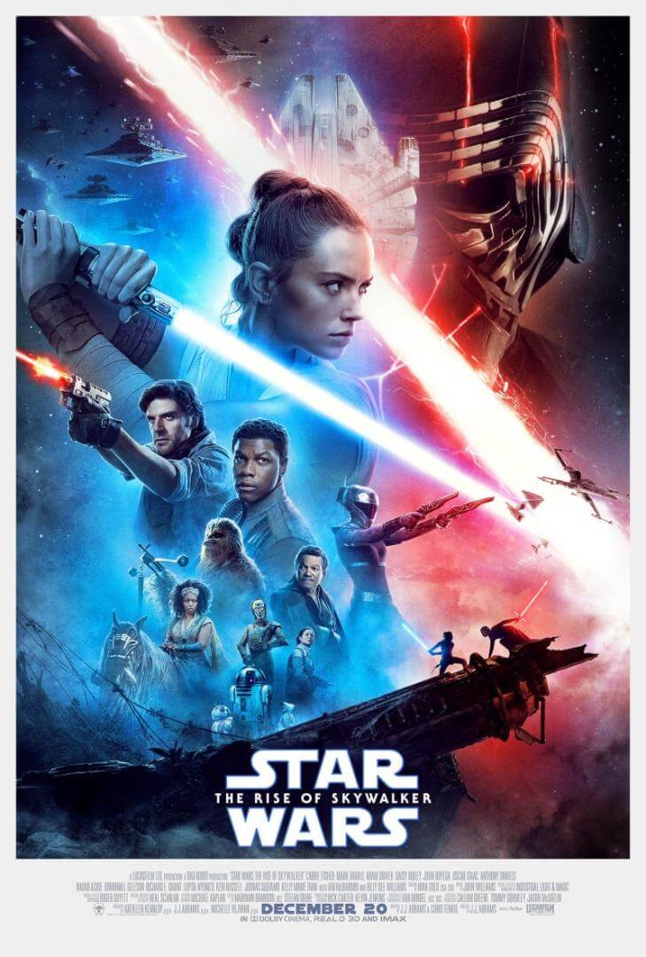 Oficjalny plakat Gwiezdne wojny: Skywalker. Odrodzenie