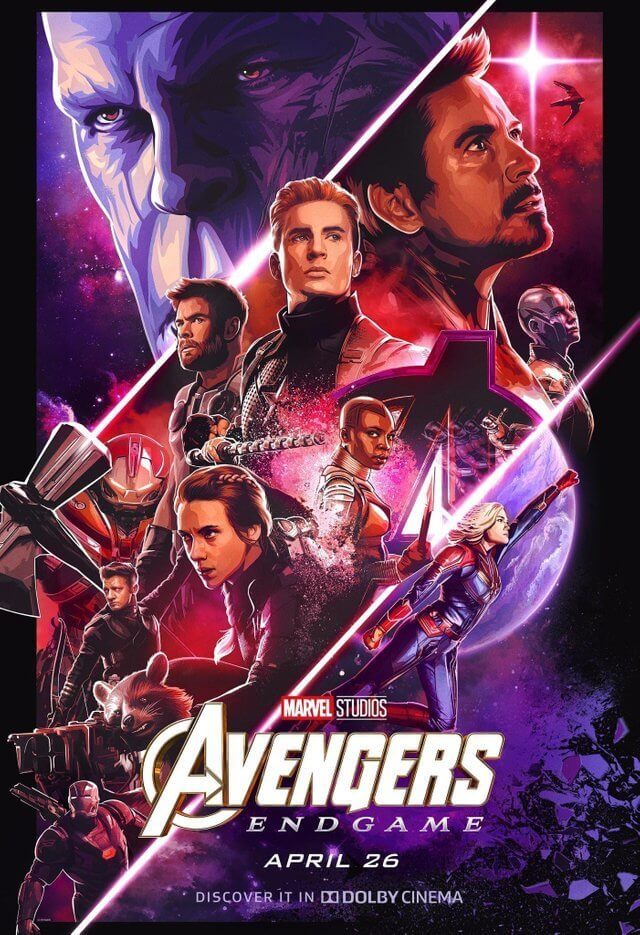 Poster z filmu Avengers: Endgame