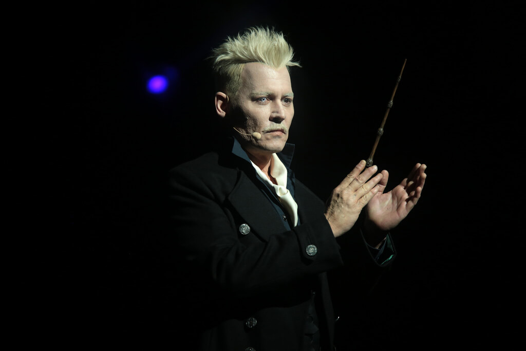 Johnny Depp jako Gellert Grindelwald