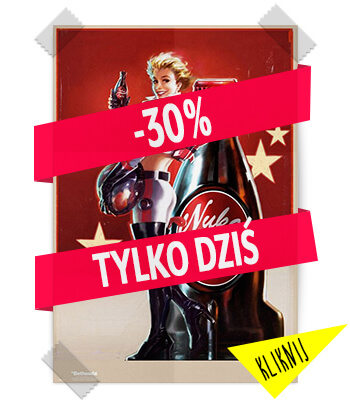 Plakat Fallout Nuka Cola 30% taniej