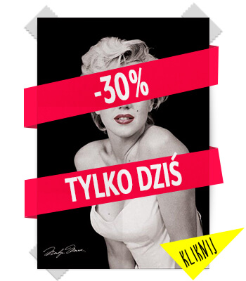 Poster z Marilyn Monroe 30% taniej