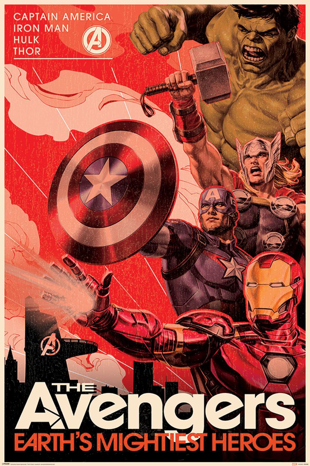 Plakat z Avengers