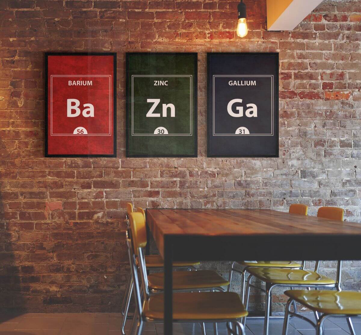 Plakaty Ba Zn Ga z serialu The Big Bang Theory